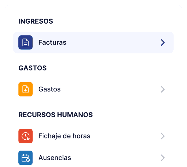 Integración automática de fichaje con sistema de gestión empresarial y facturación Flesip