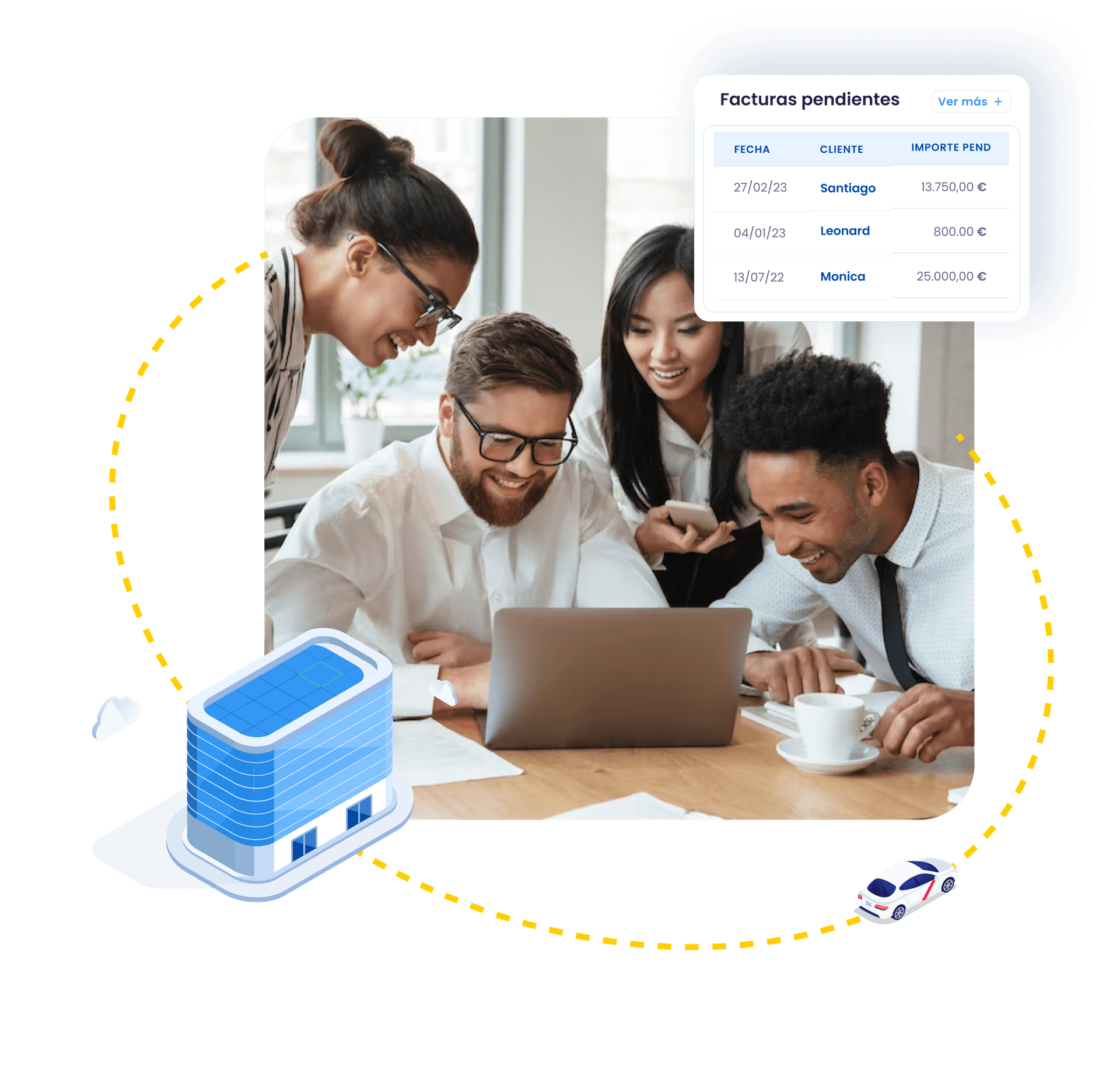 Flesip es una herramienta de facturación electrónica en la nube subvencionada al 100% gracias al kit digital