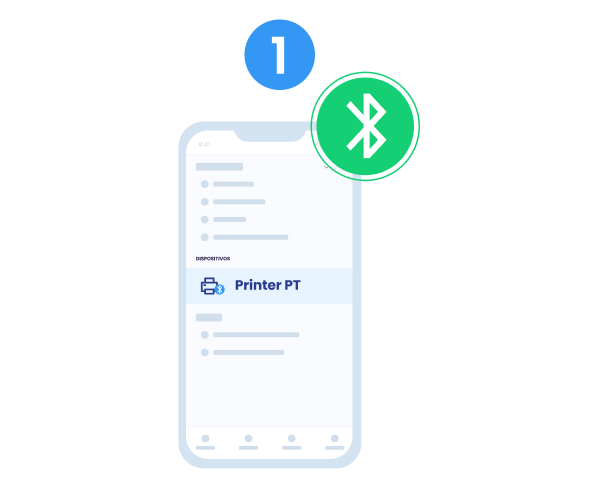Primer paso para conectar la impresora Flesip Print